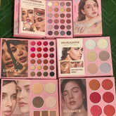 ONEYIOO 67-Color 5-Page Book Palette – All-in-One Makeup Collection
